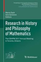 Research in History and Philosophy of Mathematics : The CSHPM 2017 Annual Meeting in Toronto, Ontario
