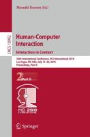 Human-Computer Interaction. Interaction in Context Information Systems and Applications, Incl. Internet/Web, and HCI