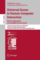 Universal Access in Human-Computer Interaction. Virtual, Augmented, and Intelligent Environments Information Systems and Applications, Incl. Internet/Web, and HCI