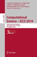 Computational Science - ICCS 2018 : 18th International Conference, Wuxi, China, June 11-13, 2018 Proceedings, Part III