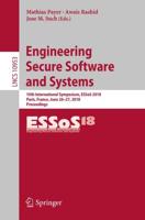 Engineering Secure Software and Systems Theoretical Computer Science and General Issues