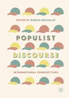 Populist Discourse : International Perspectives