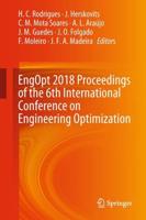 EngOpt 2018 Proceedings of the 6th International Conference on Engineering Optimization