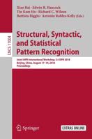 Structural, Syntactic, and Statistical Pattern Recognition Image Processing, Computer Vision, Pattern Recognition, and Graphics