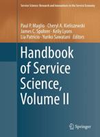 Handbook of Service Science, Volume II