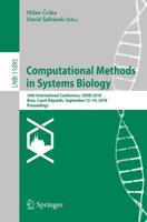 Computational Methods in Systems Biology Lecture Notes in Bioinformatics