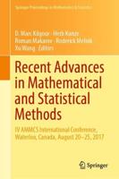 Recent Advances in Mathematical and Statistical Methods : IV AMMCS International Conference, Waterloo, Canada, August 20-25, 2017
