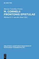 Frontonis, M. Cornelii, Epistulae