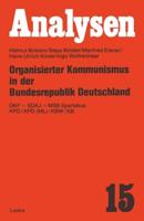 Organisierter Kommunismus in Der Bundesrepublik Deutschland