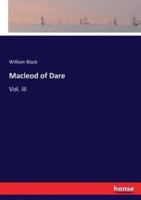 Macleod of Dare:Vol. III