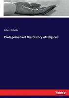 Prolegomena of the history of religions