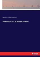 Personal traits of British authors