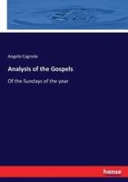 Analysis of the Gospels:Of the Sundays of the year