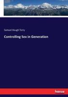 Controlling Sex in Generation