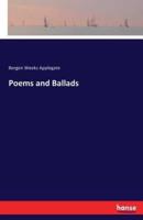 Poems and Ballads