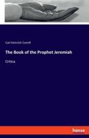 The Book of the Prophet Jeremiah:Critica