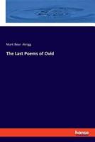 The Last Poems of Ovid