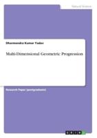 Multi-Dimensional Geometric Progression