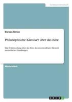 Philosophische Klassiker Über Das Böse