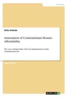 Assessment of Condominium Houses Affordability