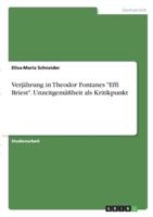 Verjährung in Theodor Fontanes Effi Briest. Unzeitgemäßheit Als Kritikpunkt