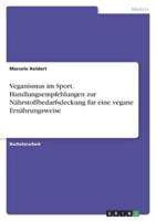 Veganismus Im Sport. Handlungsempfehlungen Zur Nährstoffbedarfsdeckung Für Eine Vegane Ernährungsweise