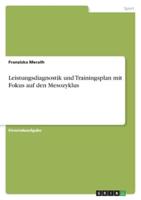 Leistungsdiagnostik Und Trainingsplan Mit Fokus Auf Den Mesozyklus