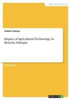 Impact of Agricultural Technology in Boricha, Ethiopia
