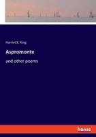 Aspromonte:and other poems