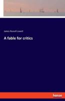 A fable for critics