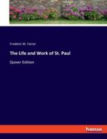 The Life and Work of St. Paul