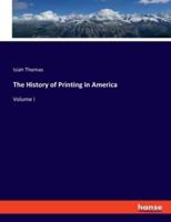 The History of Printing in America