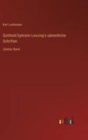 Gotthold Ephraim Lessing's Sämmtliche Schriften