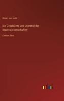 Die Geschichte Und Literatur Der Staatswissenschaften