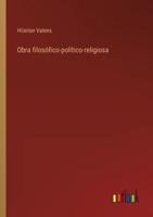 Obra filosófico-político-religiosa