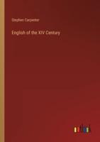 English of the XIV Century