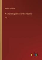 A Simple Exposition of the Psalms