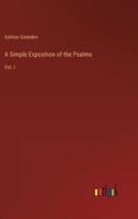 A Simple Exposition of the Psalms