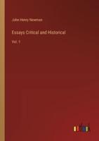 Essays Critical and Historical