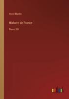 Histoire de France:Tome XIII