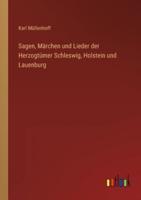 Sagen, Märchen und Lieder der Herzogtümer Schleswig, Holstein und Lauenburg