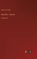 Miss Billy - Married