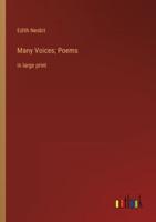 Many Voices; Poems