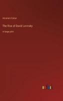 The Rise of David Levinsky