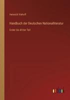 Handbuch Der Deutschen Nationalliteratur