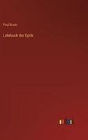 Lehrbuch Der Optik