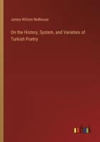 On the History, System, and Varieties of Turkish Poetry