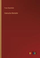 Oskische Bleitafel