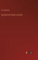 Das Buch Der Richter Und Ruth