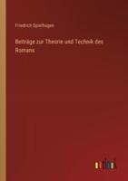 Beiträge Zur Theorie Und Technik Des Romans